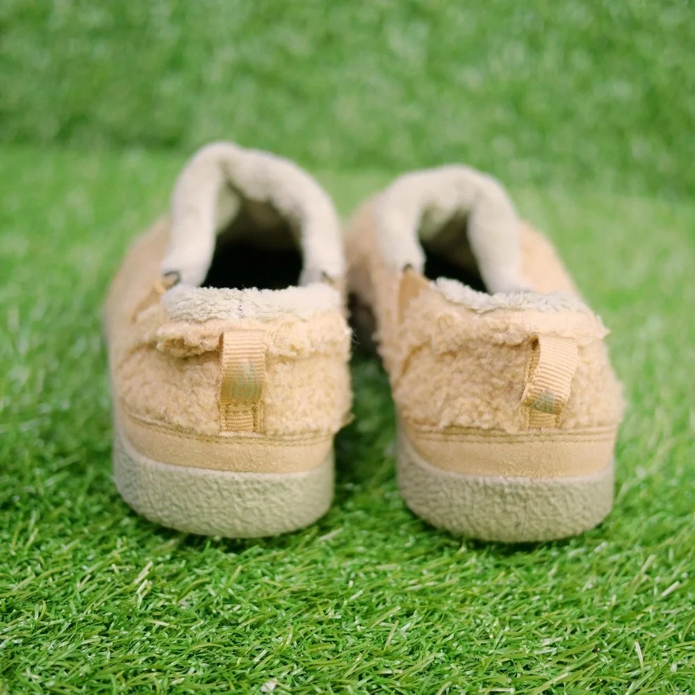 Keen Howser II Slip On Tan Faux Shearling Fleece - Kids Size 1